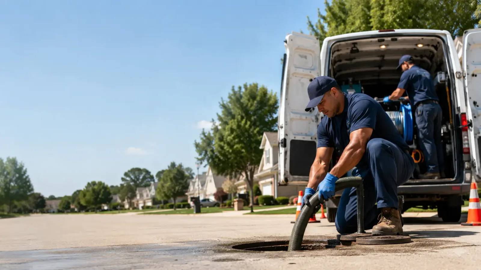 Sewer Backup Cleanup services in Columbus, MI